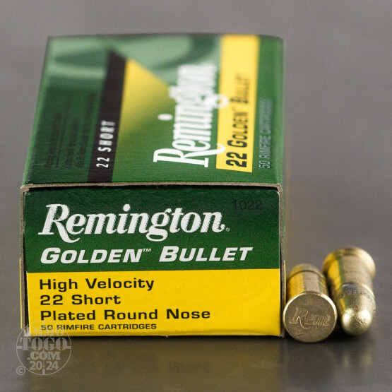 500rds - 22 Short Remington 29gr. High Velocity Solid Point Ammo