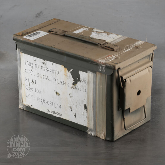 1 - Surplus Mil Spec Ammo Can - Poor Condition 50 Cal M2A1