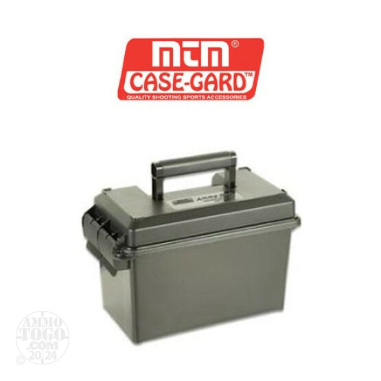 1 - MTM 50 Cal Size Ammo Can - Green w/ Desiccant