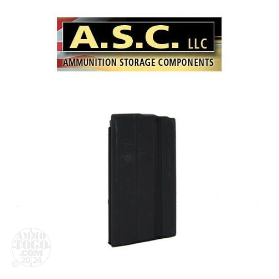1 - ASC AR-15 6.8 SPC 17rd. Black Stainless Steel Magazine