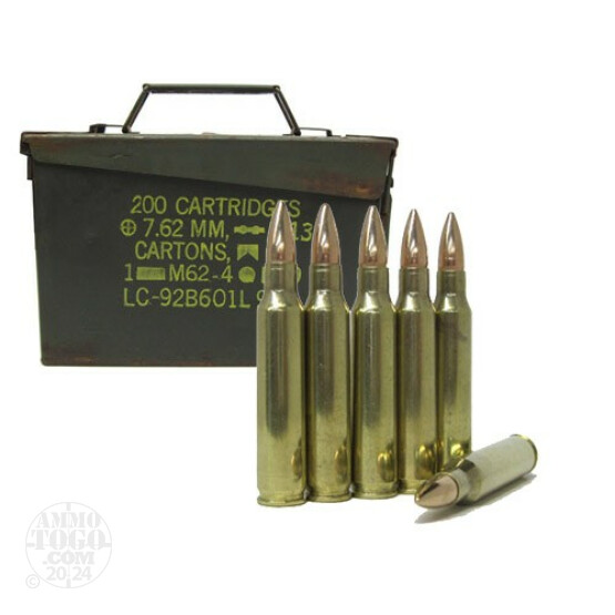 500rds - .223 DRS 55gr. FMJBT Ammo Once Fired Brass in Fair Ammo Can