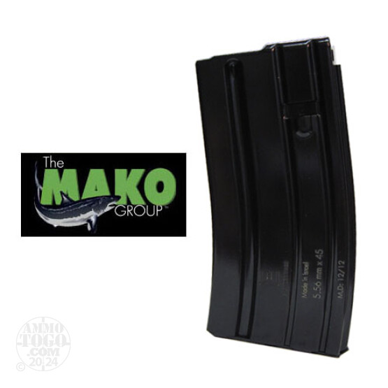1 - Mako E-Lander AR-15/M16 20rd Blued Steel Magazine