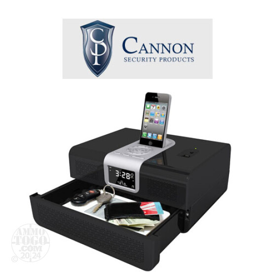 1 - Cannon Gunvault  iPod Radio Vault Biometric Safe Instant Access Security