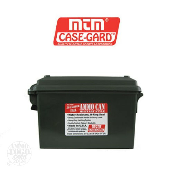 1 - MTM Tall 30 Cal Size Ammo Can - Green