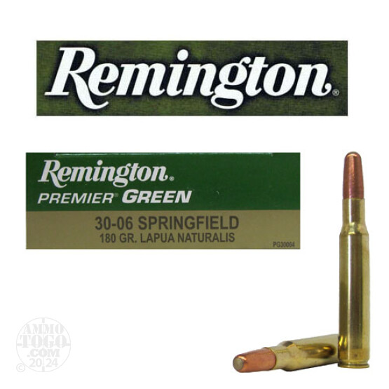 20rds - 30-06 Remington 180gr. Lapua Naturalis Ammo