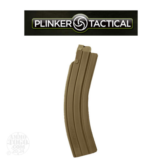 1 - Plinker Tactical 35rd. Magazine for S&W M&P15 22LR FDE Polymer