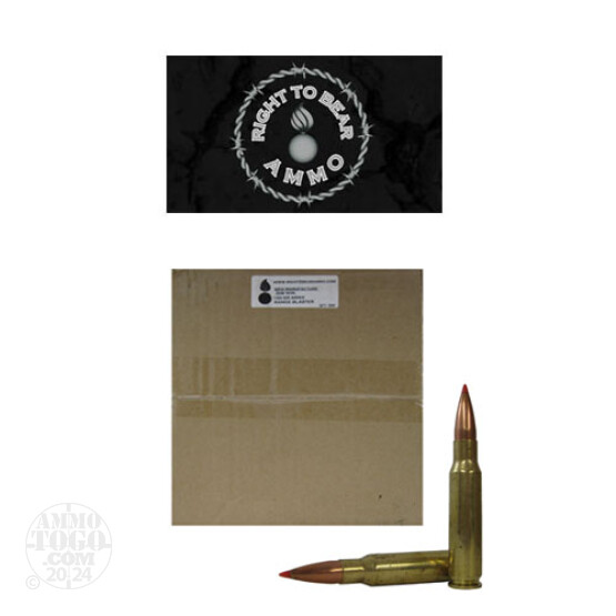 500rds - 308 Win Right to Bear Range Blaster 155gr. A-MAX Polymer Tip Ammo