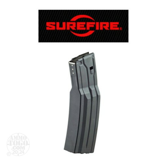 1 - Surefire AR-15 .223 Aluminum 100rd. High Capacity Magazine Grey