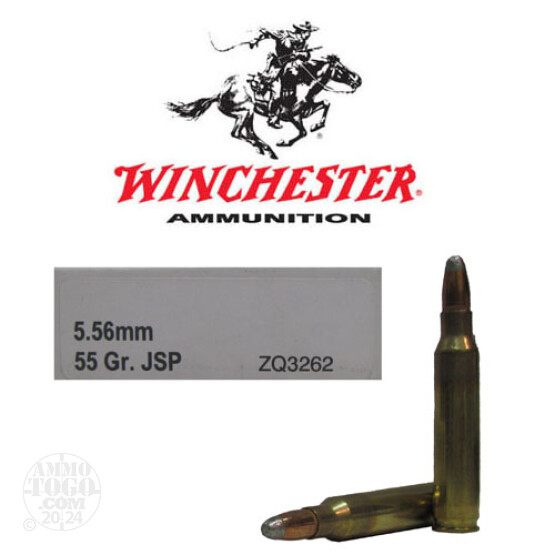 1000rds - 5.56 Winchester 55gr. Super Clean NT Soft Point Ammo