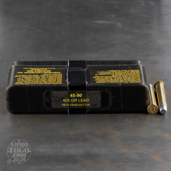 20rds - 45-90 WCF PCI 405gr. RNFP Ammo 