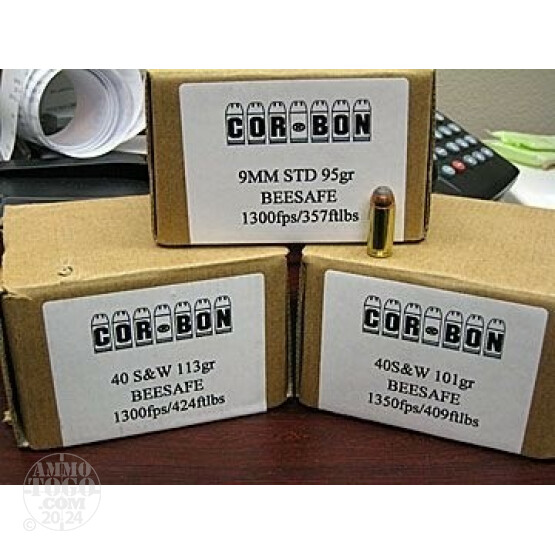 150rds - 38 Special Corbon 52gr Beesafe Ammo