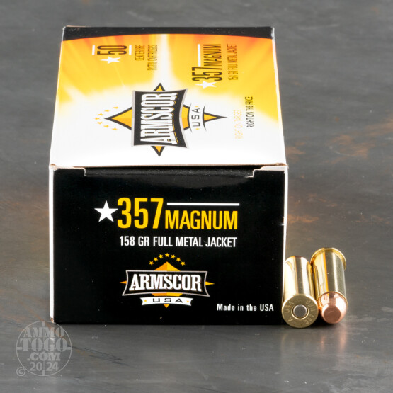 1000rds – 357 Mag Armscor USA 158gr. FMJ Ammo
