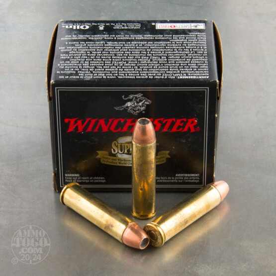 20rds - 460 S&W Mag Winchester Partition Gold 260gr. HP Ammo