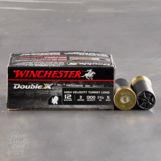 10rds - 12 Gauge Winchester Supreme 3"  1 3/4oz.  #5 Turkey Load