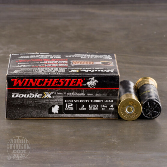 10rds - 12 Gauge Winchester Supreme 3"  1 3/4oz.  #4 Turkey Load