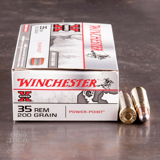 20rds - 35 Rem. Winchester 200gr. Super-X Power Point Ammo