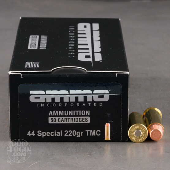 50rds – 44 Special Ammo Inc. 220gr. TMJ Ammo