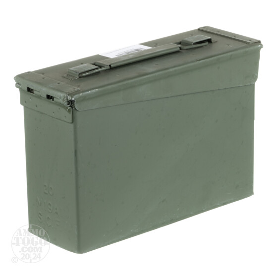 16 - 30 Cal M19 Mil Spec Brand New Green Ammo Can