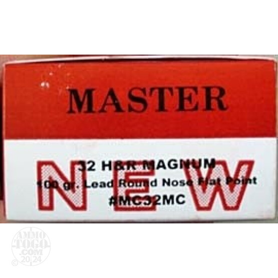50rds - 32 H&R Magnum Master Cartridge 100gr. LFP Cowboy Action
