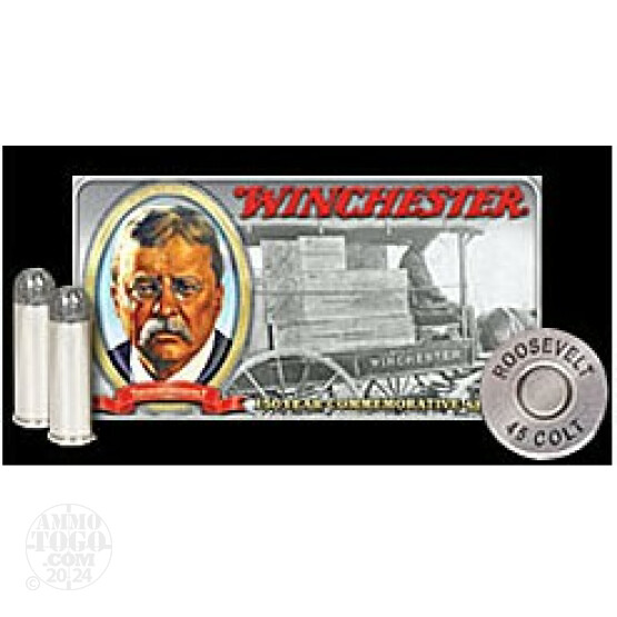 50rds - 45 Long Colt Winchester Teddy Roosevelt Limited Edition