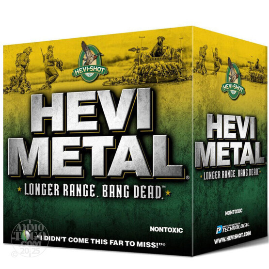 25rds – 10 Gauge Hevi-Shot Hevi-Metal 3-1/2" 1-3/4oz. BBB Steel/Tungsten Shot Ammo