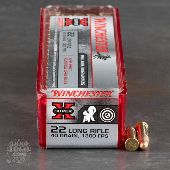 2000rds – 22 LR Winchester Super-X 40gr. CPRN Ammo