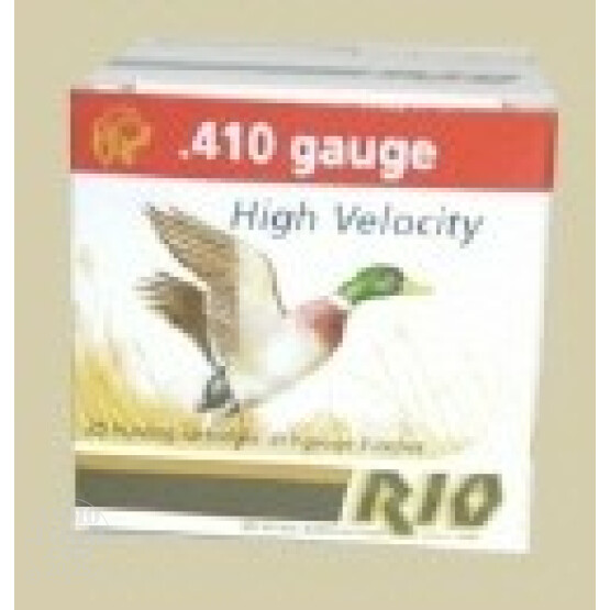 250rds - .410 Gauge RIO 2 1/2" Max Dram 1/2oz. #8