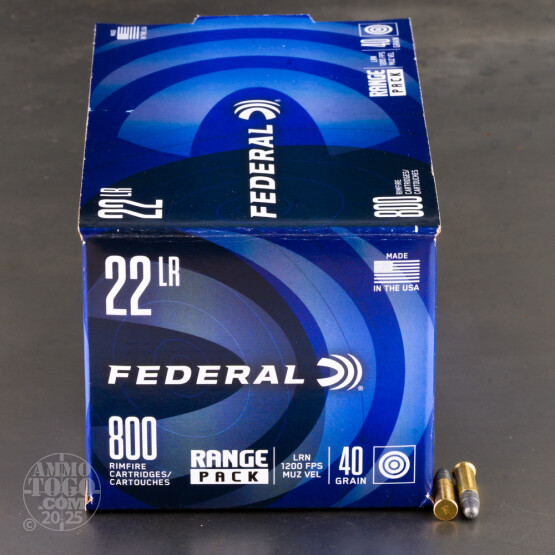 800rds – 22 LR Federal Champion 40gr. LRN Ammo