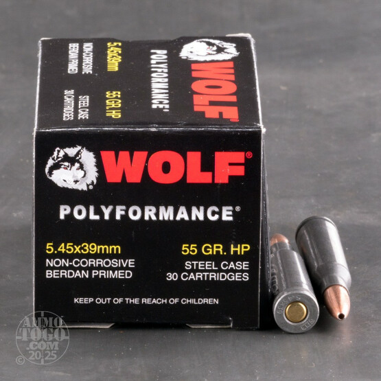 750rds - 5.45x39 WPA Polyformance 55gr. HP Ammo