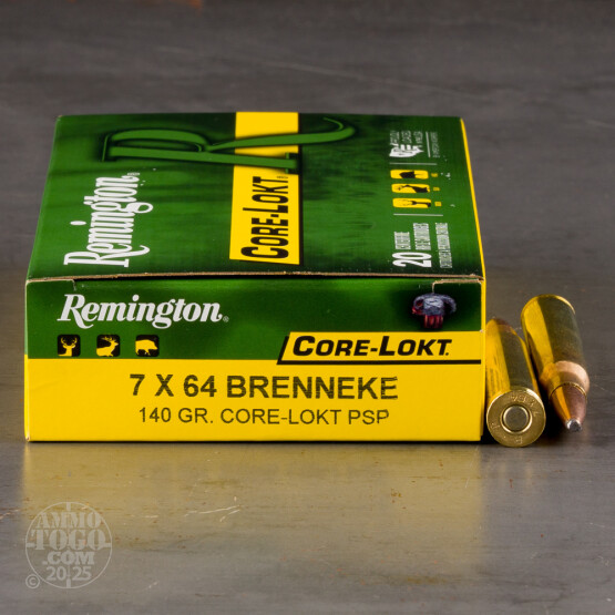 20rds - 7x64 Remington Express Core-Lokt 140gr. PSP Ammo