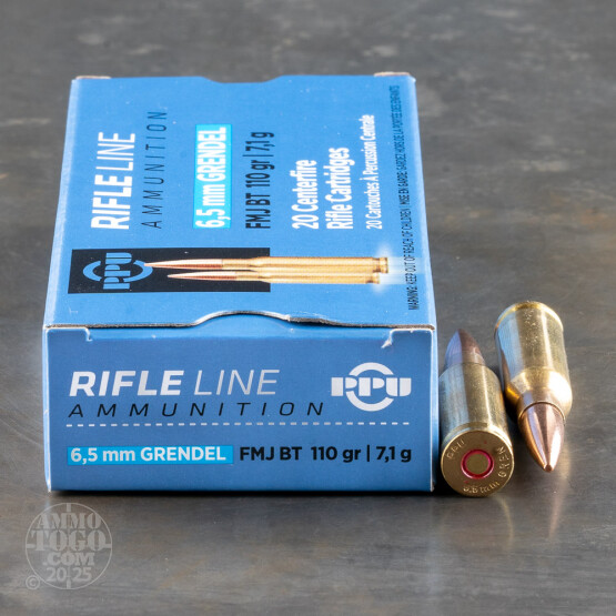 500rds – 6.5 Grendel Prvi Partizan 110gr. FMJBT Ammo