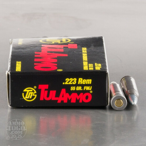 1000rds - 223 Tula 55gr. FMJ Ammo