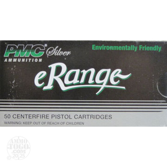 50rds - 9mm PMC 124gr Encased Metal Jacket Non-Toxic Ammo