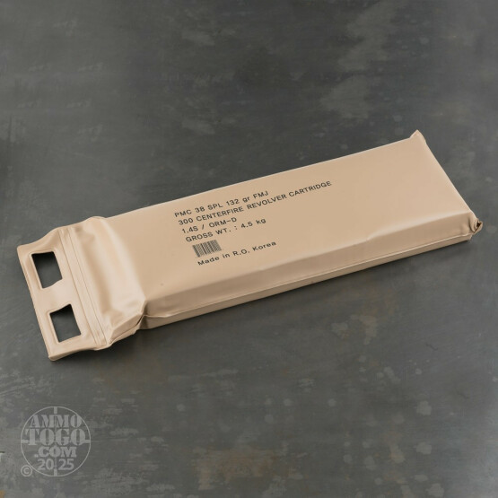 900rds – 38 Special PMC 132gr. FMJ Ammo