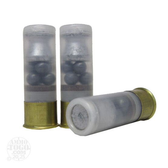 10rds - 12 Gauge Pit Bull Buckshot & Slug Dual Load Ammo