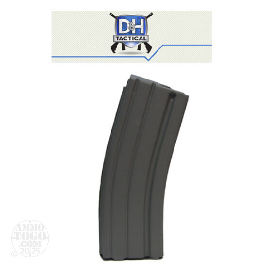 1 - D & H Industries AR-15 Aluminum 30rd. Mag Gray