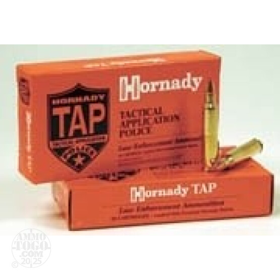 200rds - .308 Hornady LE TAP Urban 110gr. Ammo