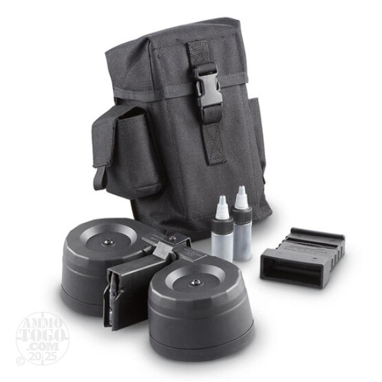 1 - Korean KCI AR-15 .223/5.56mm 100rd. Drum Magazine Clear Back