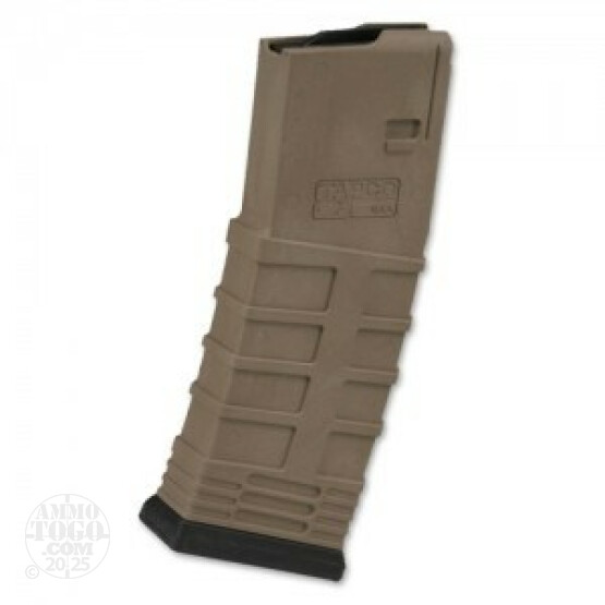 1 - TAPCO AR-15 .223 Dark Earth Polymer 30rd. Magazine