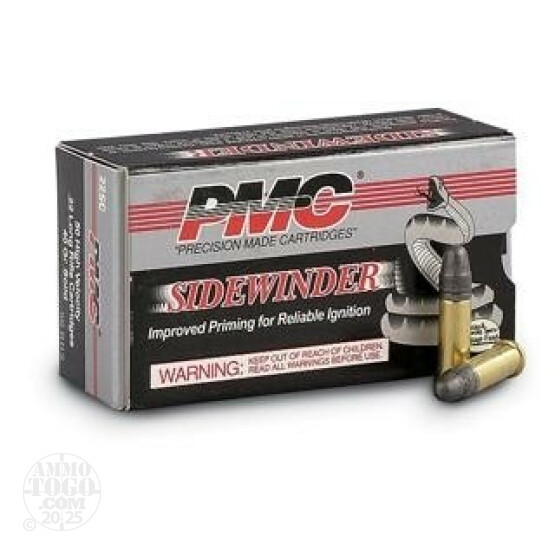 5000rds - 22LR PMC Sidewinder 40gr. Solid Point Ammo