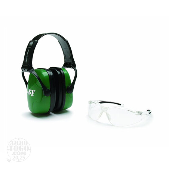 1 - Howard Leight Shooting Safety Combo Kit Green