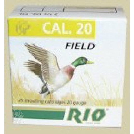 25rds - 20 Gauge RIO 2 3/4" 2 3/4 Dram 1oz. #8