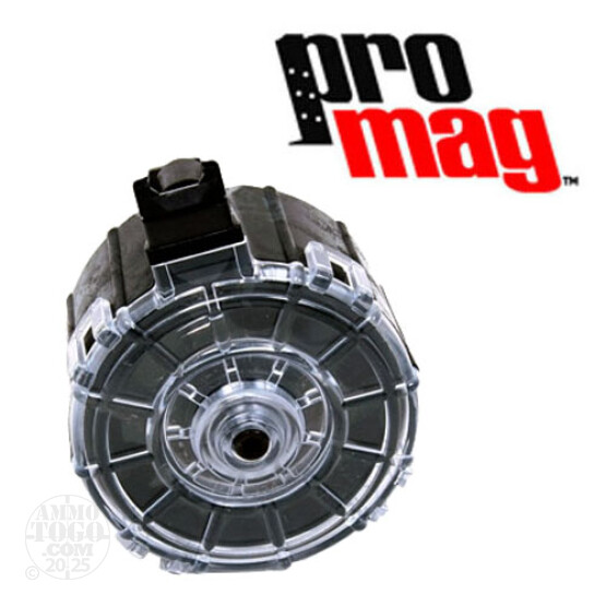 1 - ProMag Saiga 12 Gauge 12rd. Drum Black Polymer