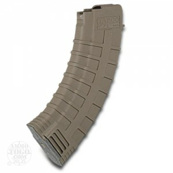 10 - AK-47 TAPCO 30rd. Dark Earth Polymer Magazine