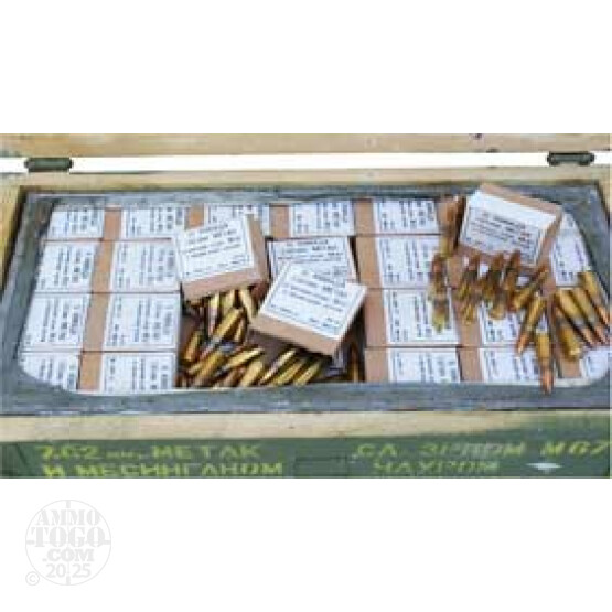 1260rds - 7.62x39 Yugoslavian Military 123gr. FMJ Ammo