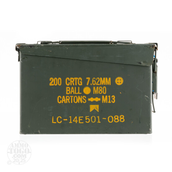 1 - USGI 30 Cal. Size Ammo Can - Fair