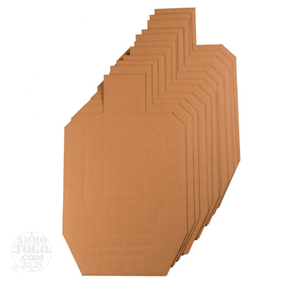 100 - Target Barn USPSA Silhouette Cardboard Targets (Formerly IPSC)