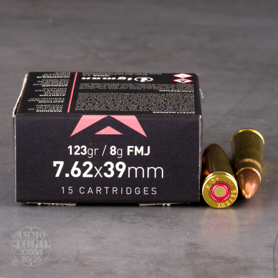 15rds – 7.62x39 Igman 123gr. FMJ Ammo