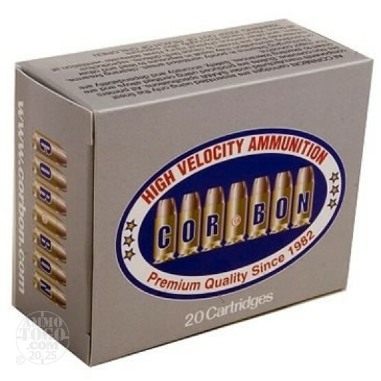 20rds - 45 GAP Corbon 200gr. HP Ammo