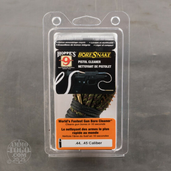 1 - Hoppe's .44 - .45 Caliber Gun Cleaning BoreSnake